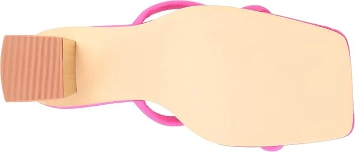 Journee Collection Henrietta High Women's Heels Magenta : 10 M, Leather - Image 3