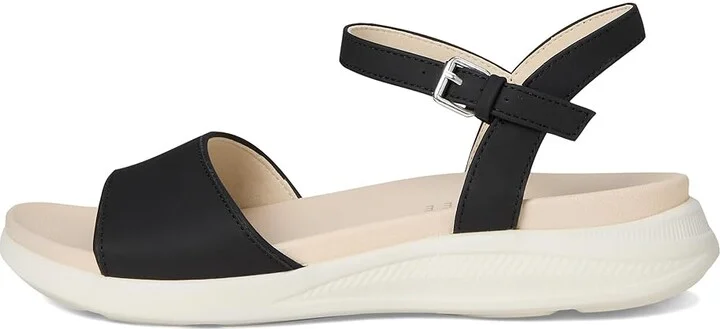 Journee Collection Jaylee Women's Sandals Black : 8 M, Synthetic - Image 6