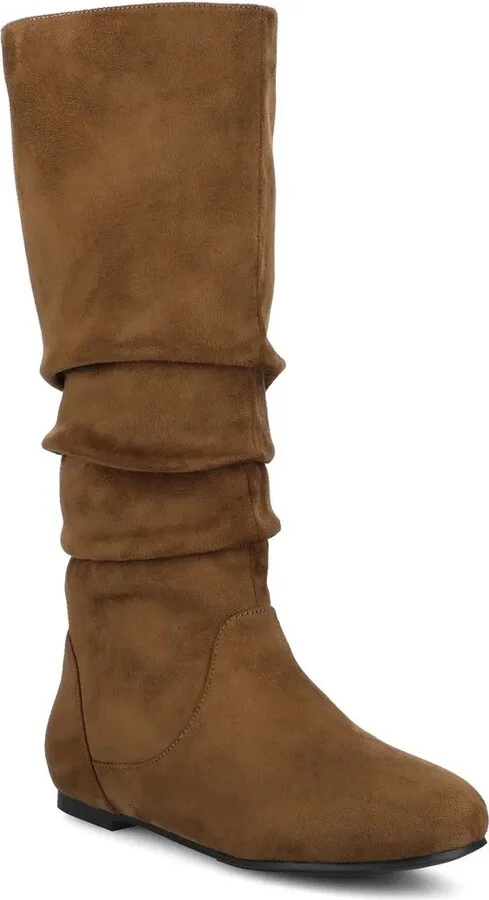 Honey Brown Suede