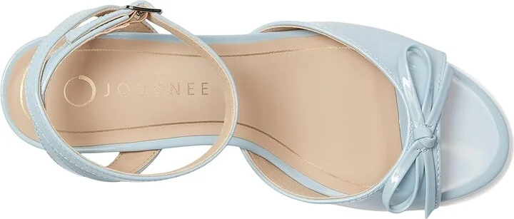 Journee Collection Jennifer Women's Sandals Blue : 9.5 M - Image 2