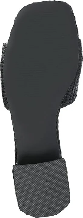 Journee Collection Justina Women's Sandals Black : 10 M, Synthetic - Image 3