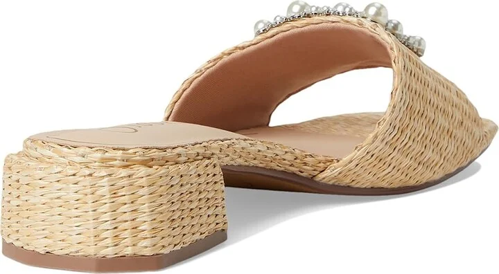 Journee Collection Justina Women's Sandals Natural : 6 M, Synthetic - Image 4