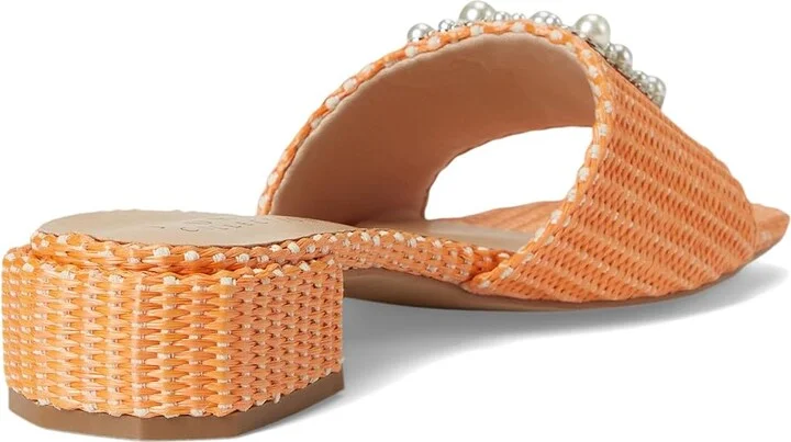 Journee Collection Justina Women's Sandals Orange : 11 M, Synthetic - Image 4
