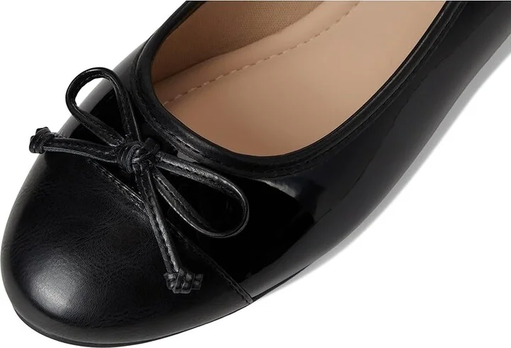 Journee Collection Kaiah Women's Shoes Black : 7.5 W, Leather - Image 7