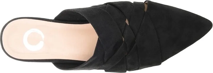 Journee Collection Kalida Mule Women's Shoes Black : 6 M, Synthetic - Image 2