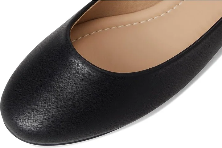 Journee Collection Kavn Women's Flat Shoes Black : 8 M, Synthetic - Image 7
