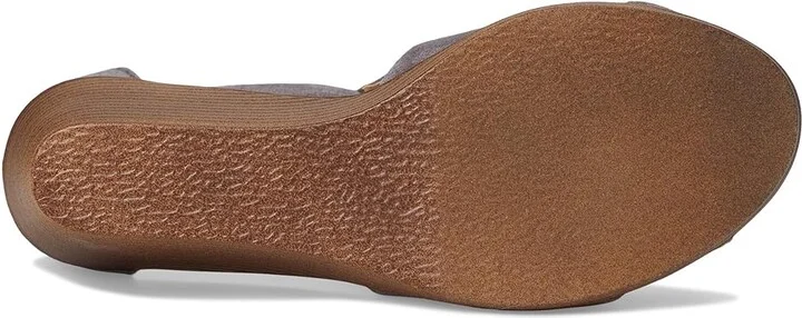 Journee Collection Kedzie Women's Wedge Shoes Grey : 9 M, Synthetic - Image 3