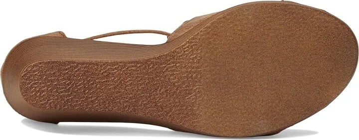 Journee Collection Kedzie Women's Wedge Shoes Taupe : 6.5 M, Synthetic - Image 3