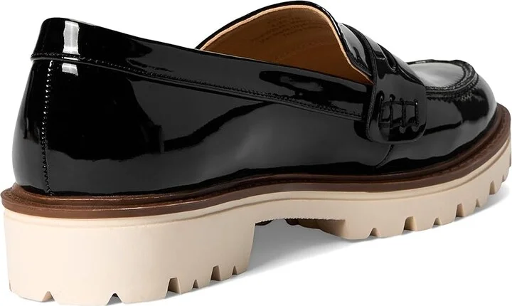 Journee Collection Kenly Women's Dress Flat Shoes Patent/Black : 7.5 W, Leather - Image 4