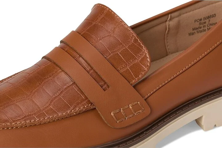 Journee Collection Kenly Women's Dress Flat Shoes Tan : 9.5 M, Leather - Image 7