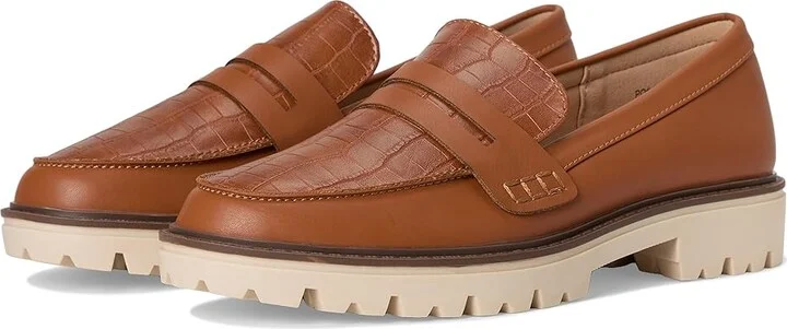 Journee Collection Kenly Women's Dress Flat Shoes Tan : 9.5 M, Leather