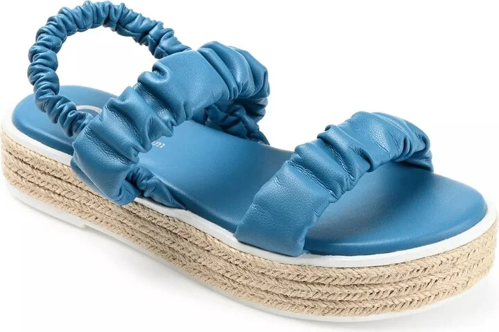Journee Collection Knowles Espadrille Platform Sandal