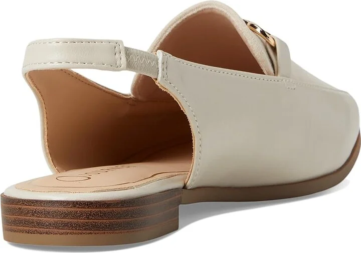 Journee Collection Lainey Women's Flat Shoes Sand : 9.5 M, Faux Leather - Image 4