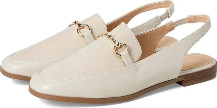 Journee Collection Lainey Women's Flat Shoes Sand : 9.5 M, Faux Leather
