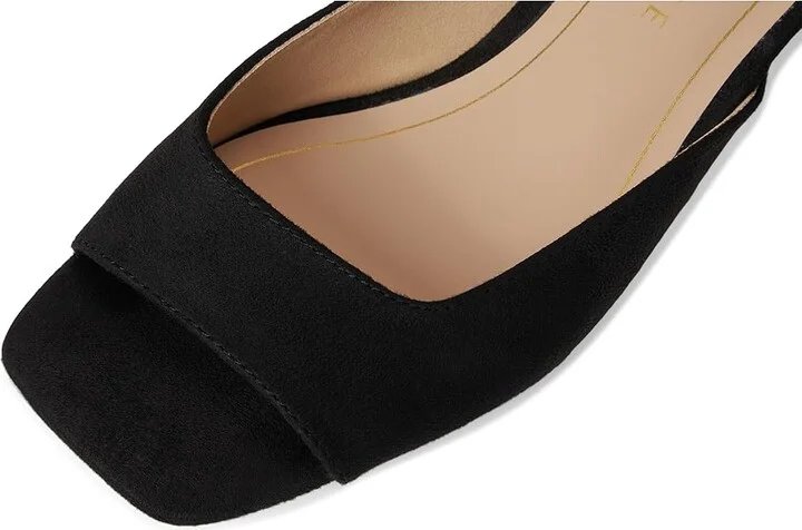 Journee Collection Larna Women's Sandals Black : 8.5 W, Synthetic - Image 7