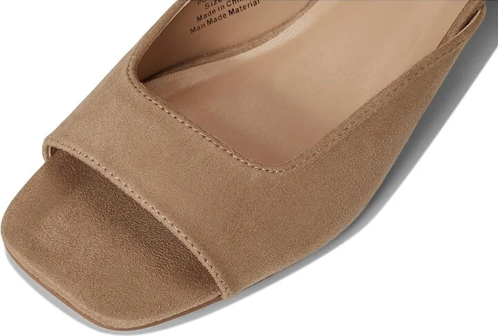 Journee Collection Larna Women's Sandals Taupe : 7 W, Synthetic - Image 7