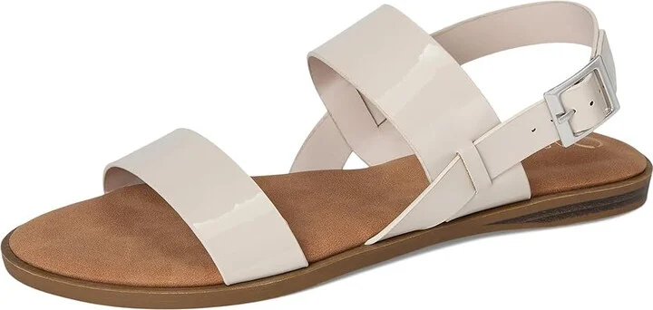 Journee Collection Lavine Women's Sandals Beige : 8.5 M, Faux Leather - Image 5