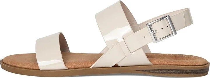Journee Collection Lavine Women's Sandals Beige : 8.5 M, Faux Leather - Image 6