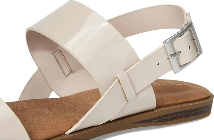 Journee Collection Lavine Women's Sandals Beige : 8.5 M, Faux Leather - Image 7