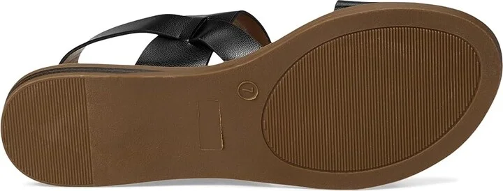 Journee Collection Lavine Women's Sandals Black : 9.5 M, Faux Leather - Image 3