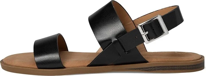 Journee Collection Lavine Women's Sandals Black : 9.5 M, Faux Leather - Image 6