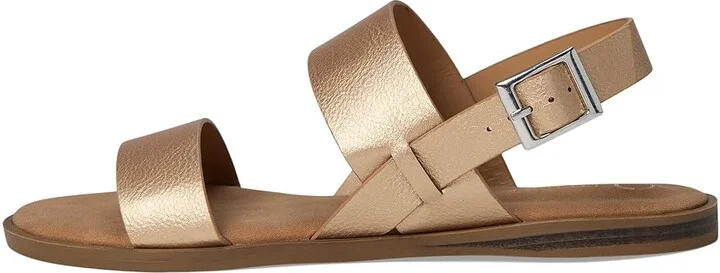 Journee Collection Lavine Women's Sandals Champagne : 7.5 M, Faux Leather - Image 6