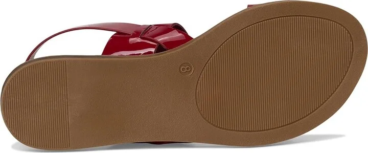 Journee Collection Lavine Women's Sandals Red : 8 W, Faux Leather - Image 3