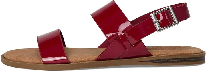 Journee Collection Lavine Women's Sandals Red : 8 W, Faux Leather - Image 6