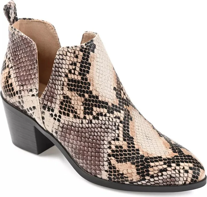 Black/White/Biege Snake Print