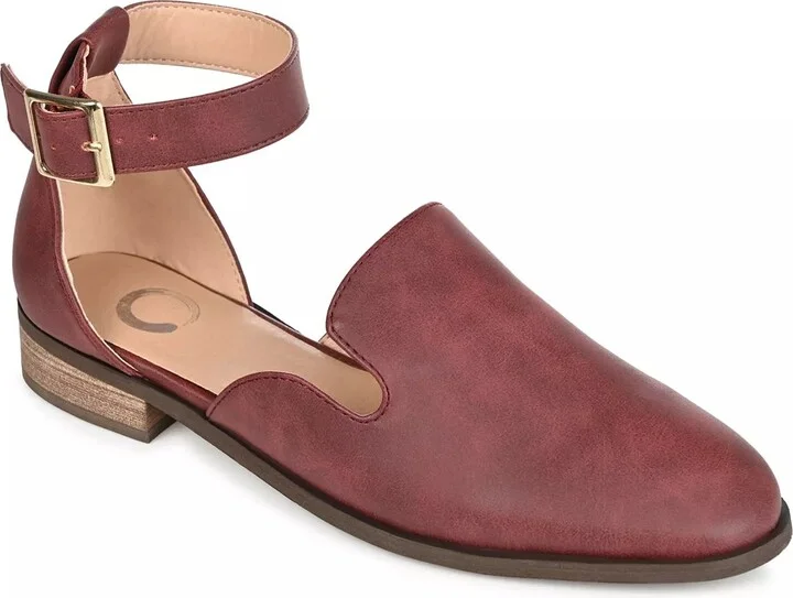 Burgundy Faux Leather