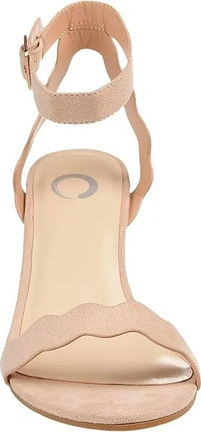 Journee Collection Loucia Wedge Women's Shoes Beige : 12 M, Synthetic - Image 5