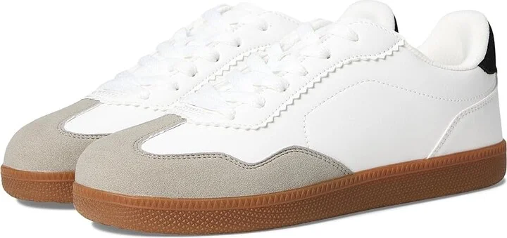 Journee Collection Lummie Women's Shoes White : 6.5 M, Synthetic