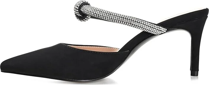 Journee Collection Lunna High Women's Heels Black : 8.5 M, Synthetic - Image 6