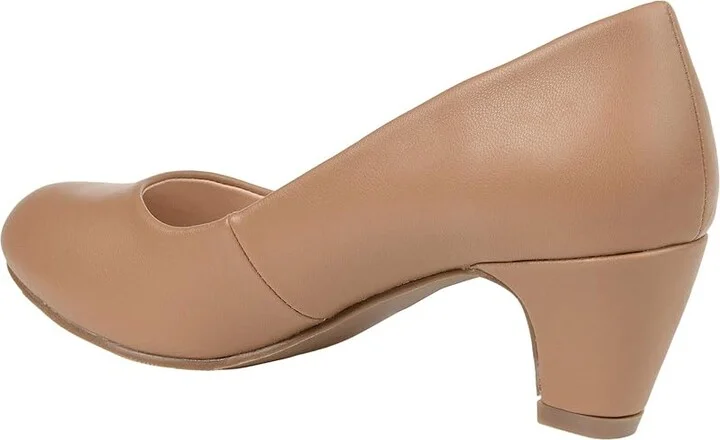 Journee Collection LUU-M Women's Shoes Chestnut : 10 M, Synthetic - Image 4