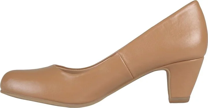 Journee Collection LUU-M Women's Shoes Chestnut : 10 M, Synthetic - Image 6