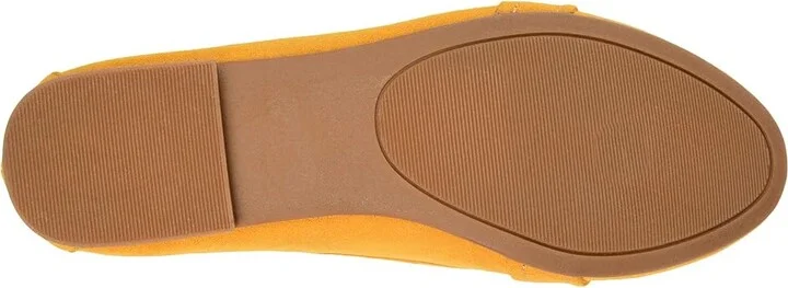 Journee Collection Marci Flat Women's Dress Flat Shoes Black : 8.5 W, Suede - Image 3
