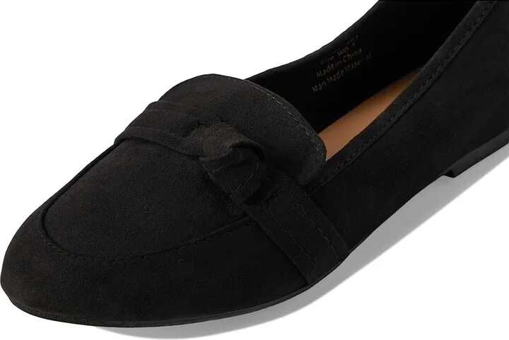 Journee Collection Marci Flat Women's Dress Flat Shoes Black : 8.5 W, Suede - Image 7