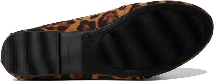 Journee Collection Marci Flat Women's Dress Flat Shoes Leopard : 8 W, Suede - Image 3
