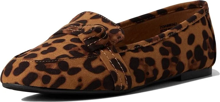 Journee Collection Marci Flat Women's Dress Flat Shoes Leopard : 8 W, Suede - Image 5