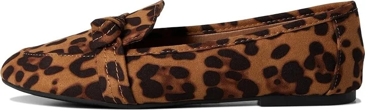 Journee Collection Marci Flat Women's Dress Flat Shoes Leopard : 8 W, Suede - Image 6