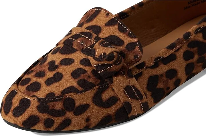 Journee Collection Marci Flat Women's Dress Flat Shoes Leopard : 8 W, Suede - Image 7