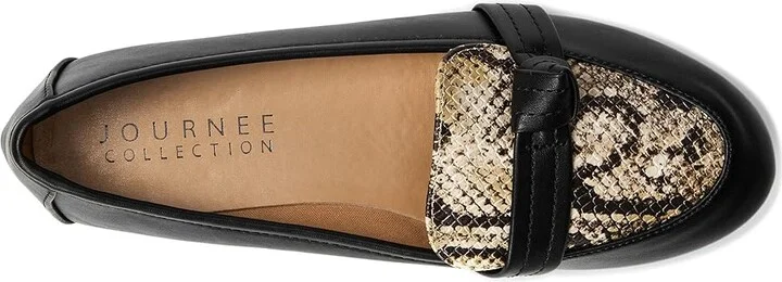 Journee Collection Marci Flat Women's Shoes Snake : 6 M, Synthetic - Image 2