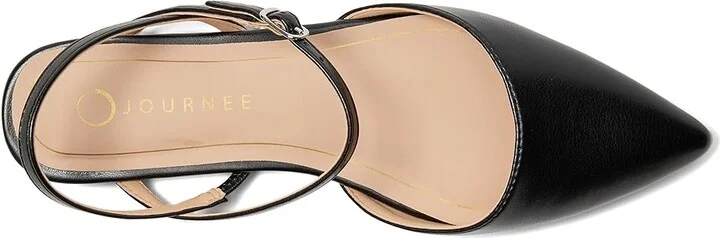 Journee Collection Martine Women's Shoes Black : 6.5 M - Image 2