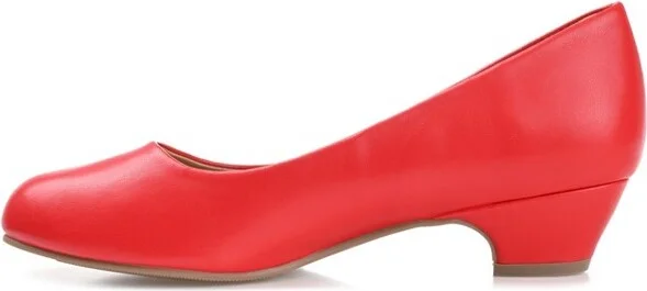 Journee Collection Medium and Narrow Width Women's Comfort Saar Pump Light Blue NW - Image 8