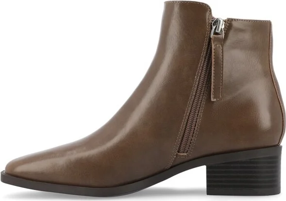 Journee Collection Medium and Wide Width Women's Cappri Booties Black - Image 3