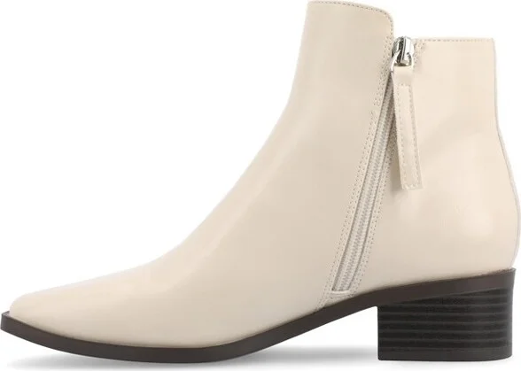 Journee Collection Medium and Wide Width Women's Cappri Booties Black - Image 4
