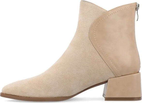 Journee Collection Medium and Wide Width Women's Consuello Booties Black - Image 4