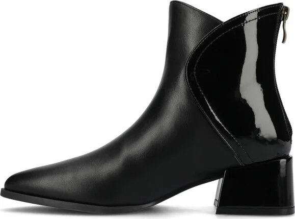 Journee Collection Medium and Wide Width Women's Consuello Booties Black - Image 7