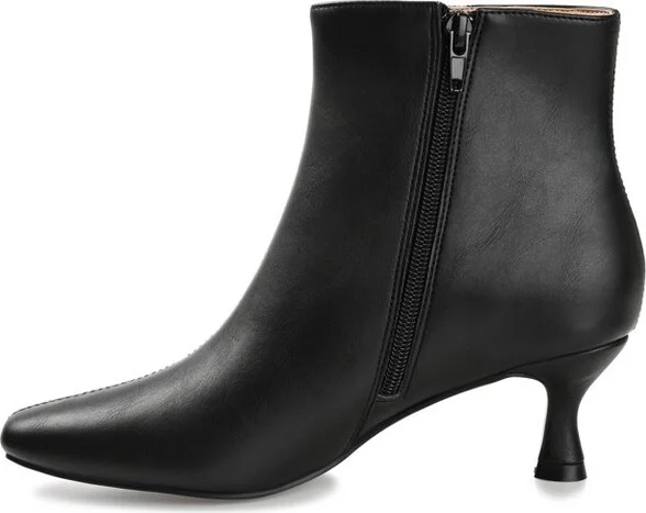 Journee Collection Medium and Wide Width Women's Kelssa Bootie Black 6.5WD - Image 2