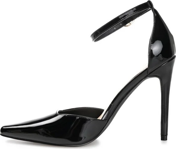 Journee Collection Medium and Wide Width Women's Miriem Pump Brown 8.5WD - Image 5